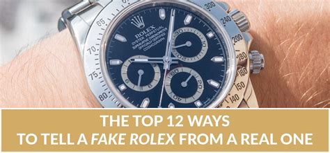 how can u tell if a rolex is real|how to detect a fake rolex.